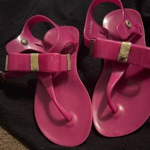 Pink Michael Kors Kids Sandals